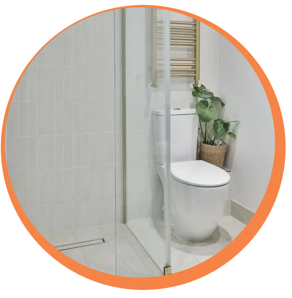 bathroom round